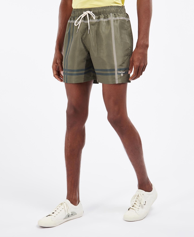 Barbour Blaine Swim Broek Heren Groen | 867245-VKA