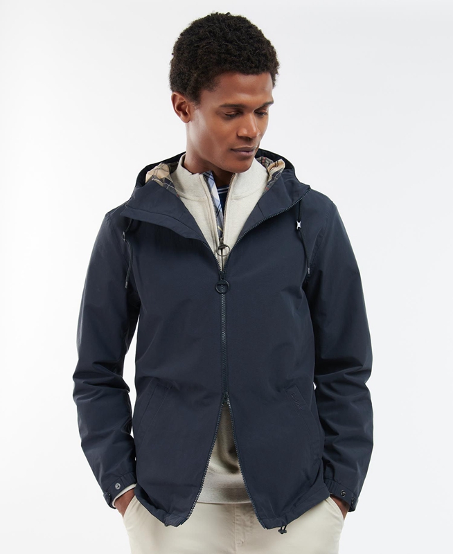 Barbour Dillon Waterdichte Jas Heren Donkerblauw | 780319-RQY