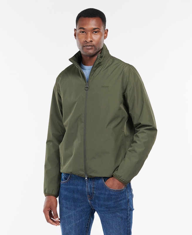 Barbour Korbel Waterdichte Jas Heren Olijfgroen | 628145-GEA