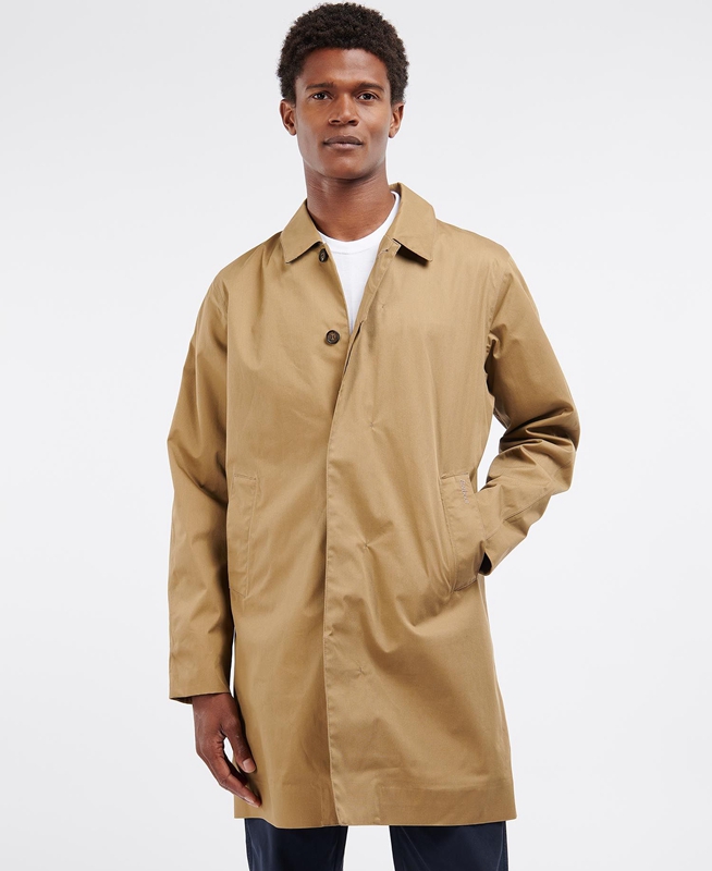 Barbour Rokig Waterdichte Jas Heren Beige | 578936-THG