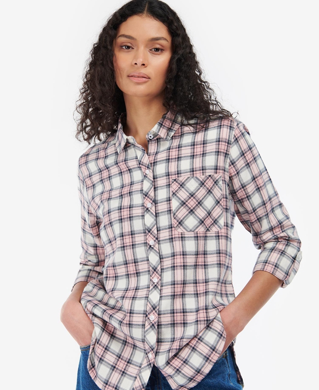 Barbour Shoreside Overhemd Dames Gekleurd | 689450-JUQ