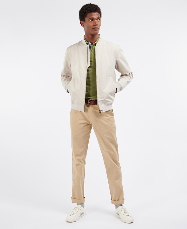 Barbour Ando Casual Jassen Heren Beige | 074935-PKZ