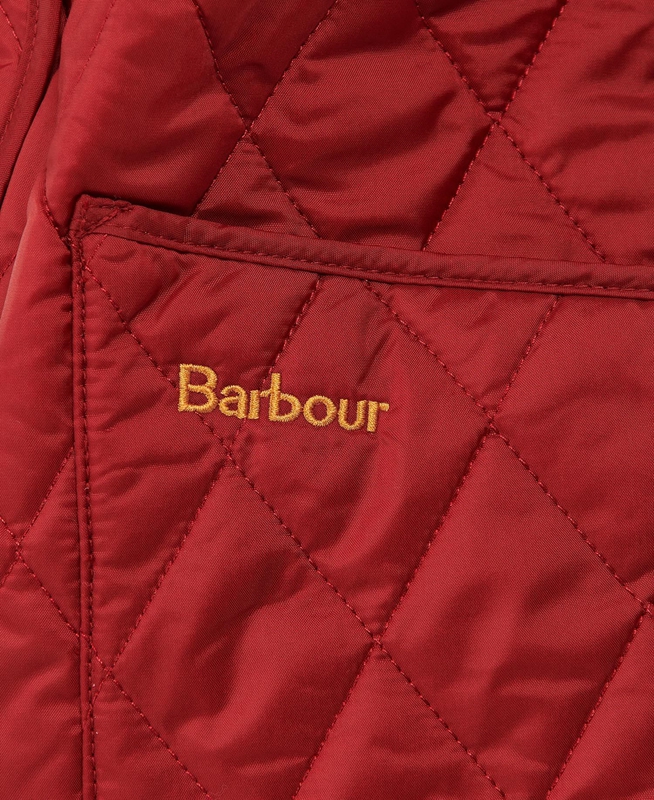 Barbour Annandale Gewatteerde Jas Dames Rood | 216703-HNC