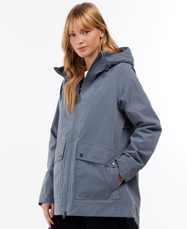 Barbour Armeria Waterdichte Jas Dames Blauw | 476013-TBC