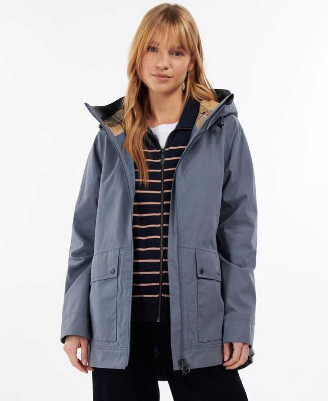 Barbour Armeria Waterdichte Jas Dames Blauw | 476013-TBC