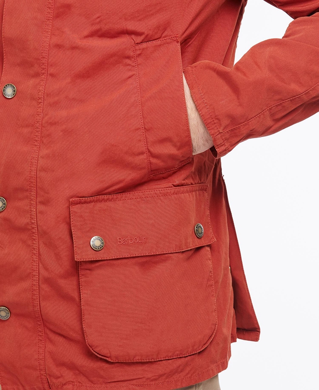 Barbour Ashby Casual Jassen Heren Oranje | 174506-FBX