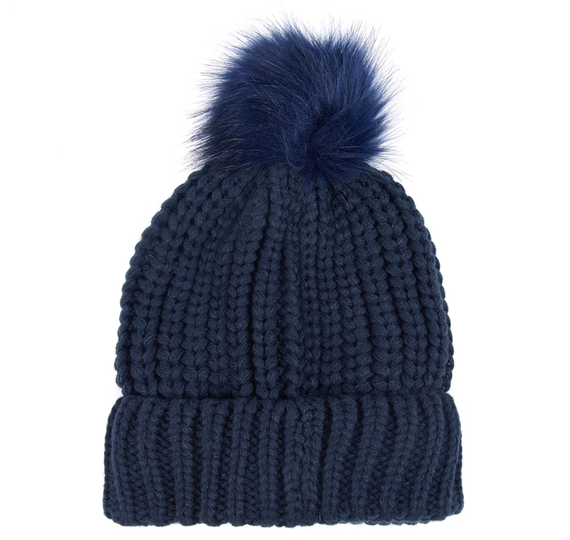 Barbour Beanie Saltburn Hoeden Dames Blauw | 102746-HZP