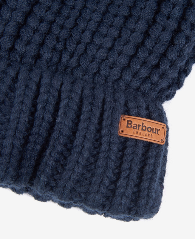 Barbour Beanie Saltburn Hoeden Dames Blauw | 102746-HZP