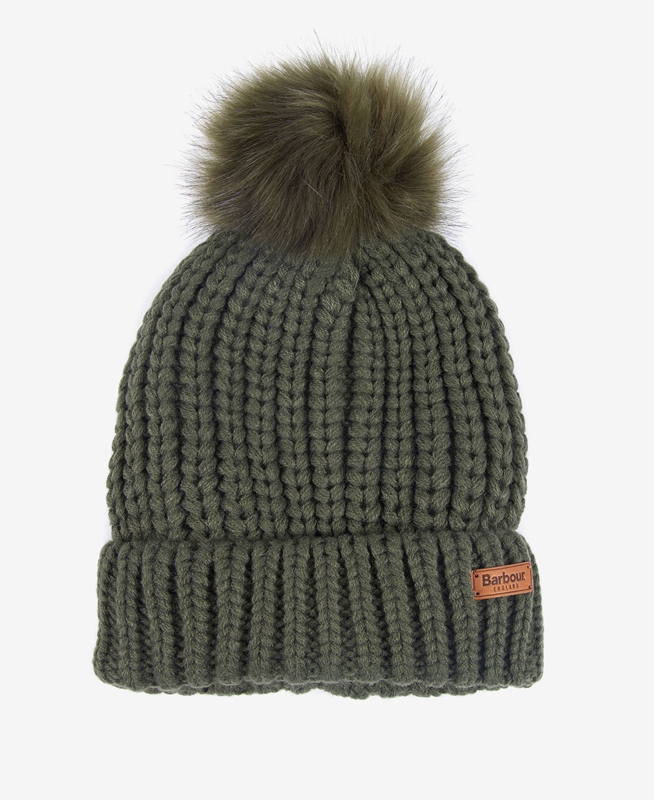 Barbour Beanie Saltburn Hoeden Dames Groen | 912685-GNQ