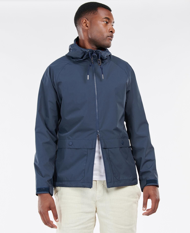 Barbour Begral Showerproof Casual Jassen Heren Donkerblauw | 589432-LXB