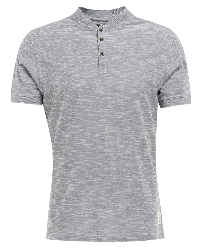 Barbour Belgrave Sport Neck T-shirts Heren Grijs | 264715-GXJ