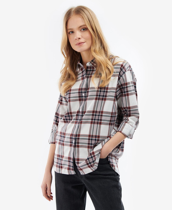 Barbour Bethwin Overhemd Dames Gekleurd | 583907-SEI