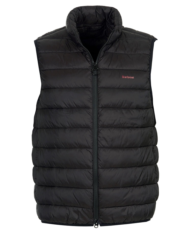 Barbour Bretby Gilet Heren Zwart | 350418-QXI