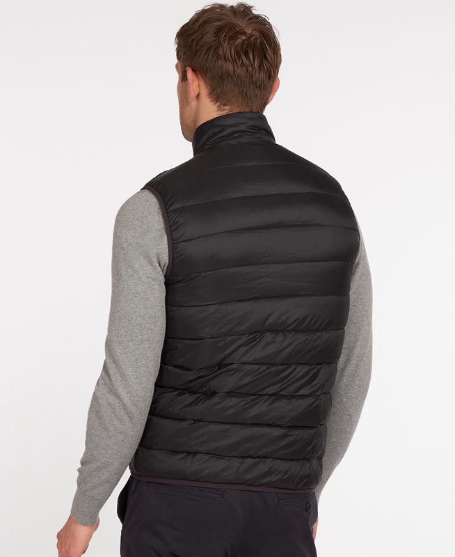 Barbour Bretby Gilet Heren Zwart | 350418-QXI