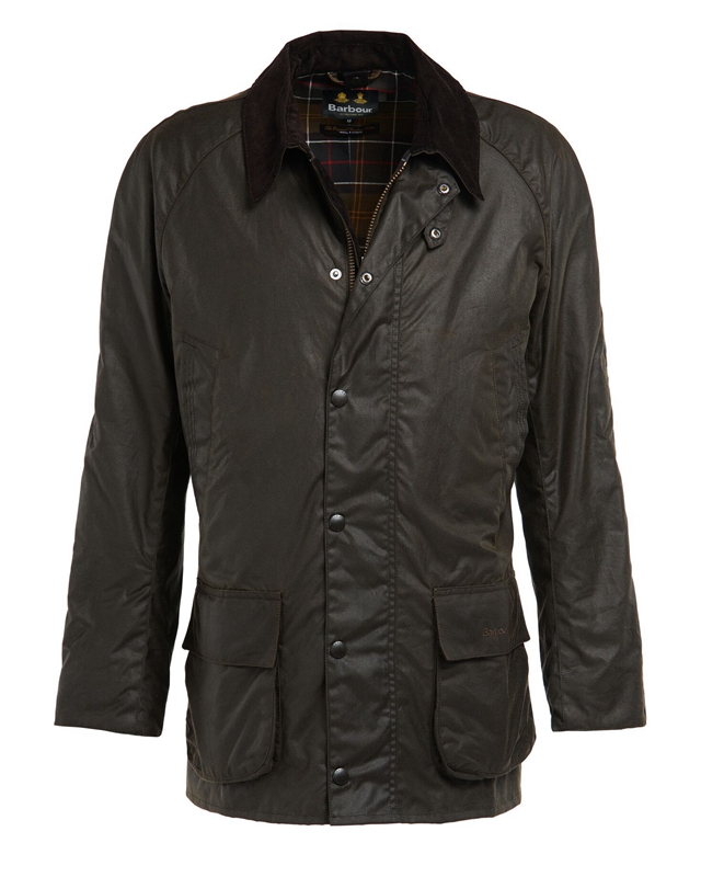 Barbour Bristol Waxed Jas Heren Olijfgroen | 526089-TOH