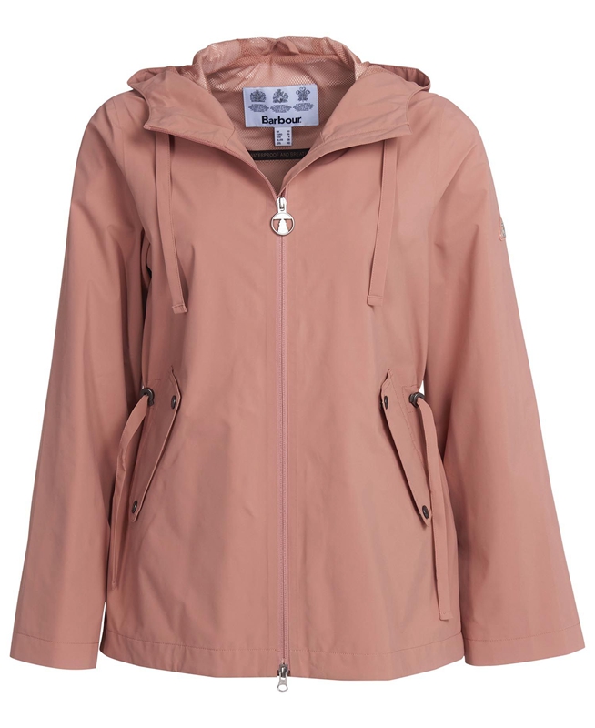 Barbour Budle Waterdichte Jas Dames Oranje | 805923-KFM