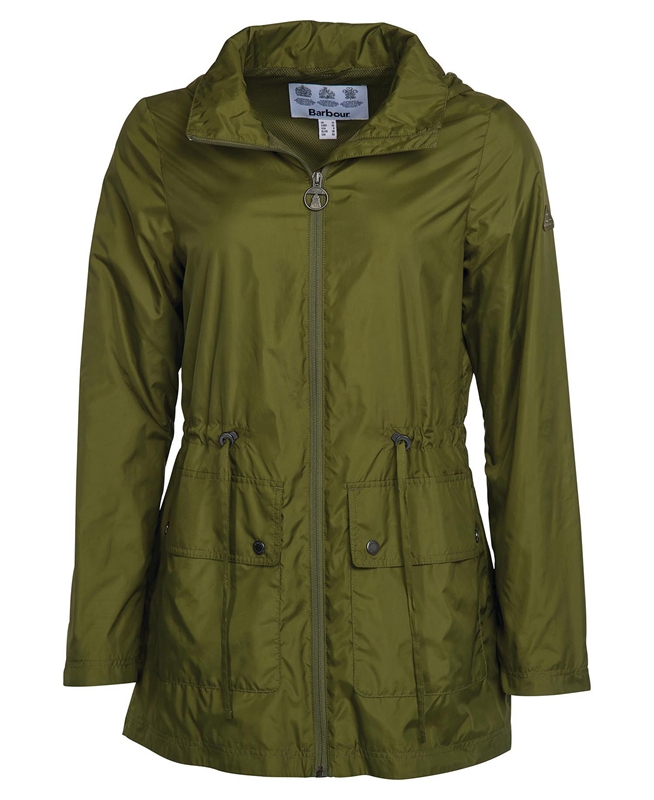 Barbour Campion Showerproof Casual Jassen Dames Groen | 159038-HYI