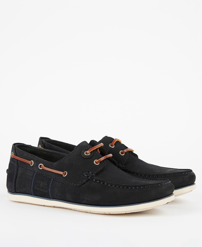 Barbour Capstan Loafers Heren Donkerblauw | 912847-VJH