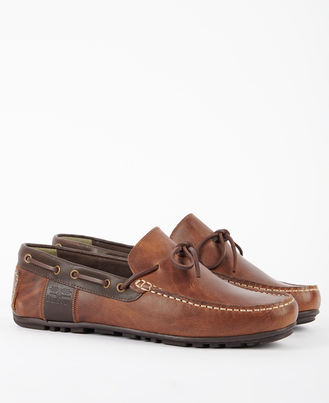 Barbour Clark Loafers Heren Bruin | 508469-MBO