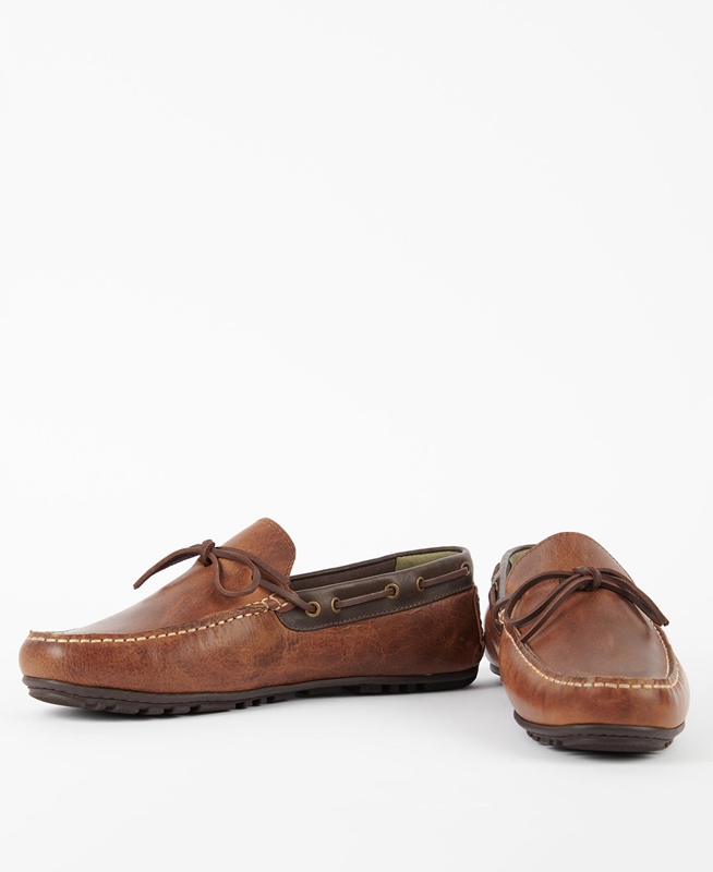 Barbour Clark Loafers Heren Bruin | 508469-MBO