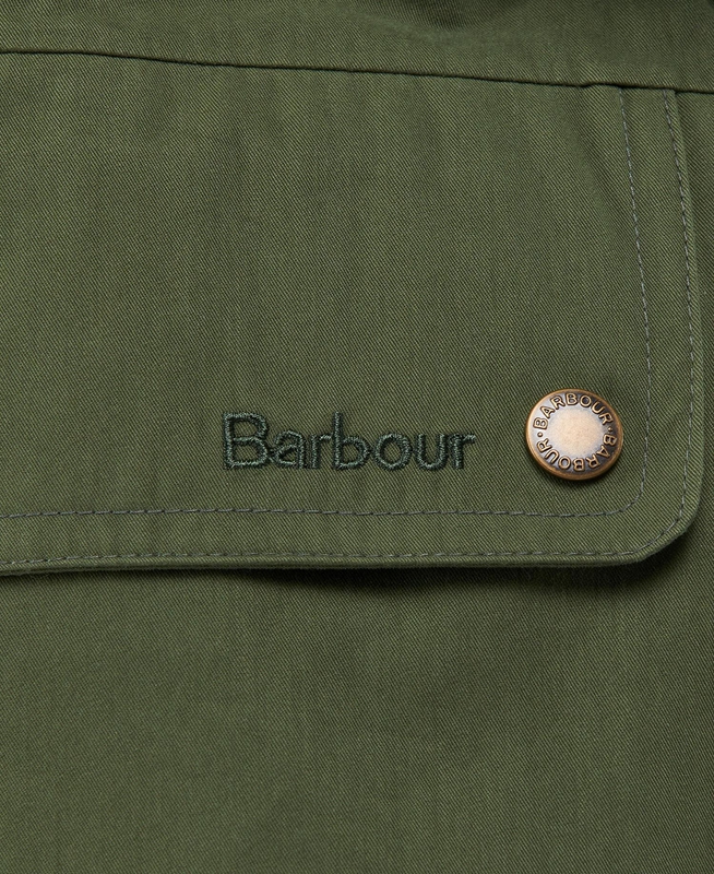 Barbour Clary Waterdichte Jas Dames Groen | 745918-JZR