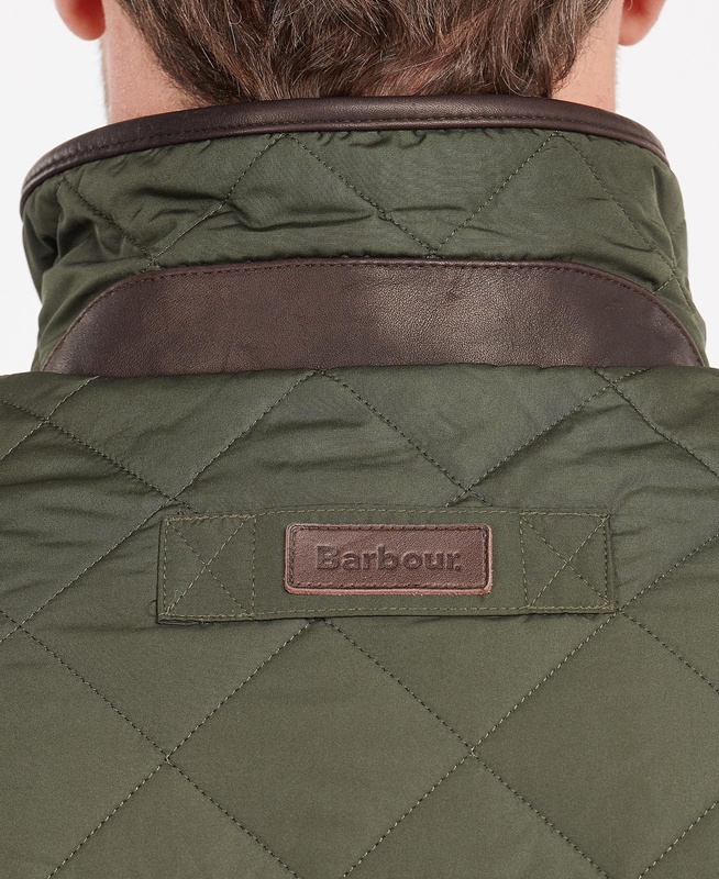 Barbour Devon Gewatteerde Jas Heren Groen | 218043-FTQ