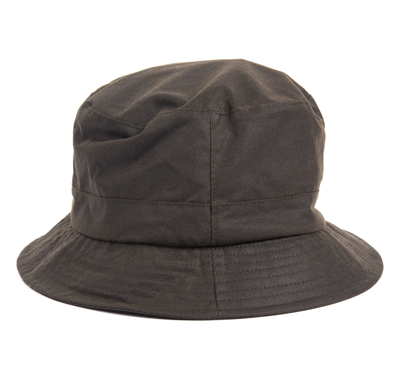 Barbour Dovecote Bucket Hoeden Dames Zwart | 816349-ZMP