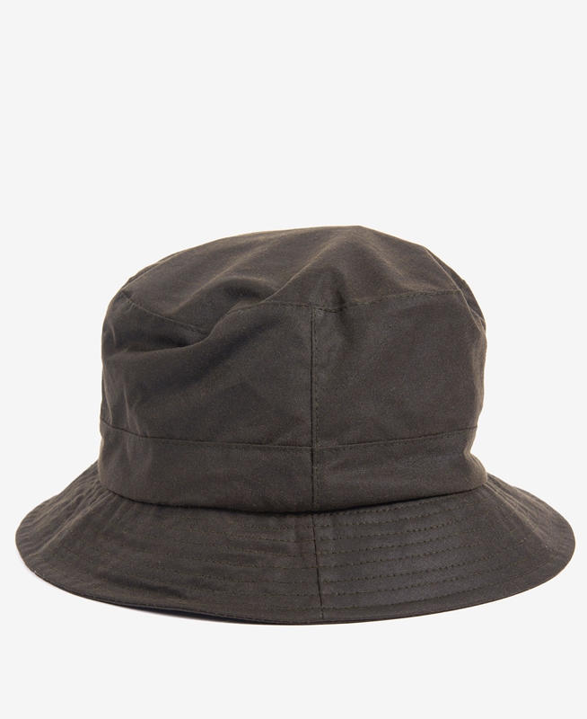 Barbour Dovecote Bucket Hoeden Dames Zwart | 816349-ZMP