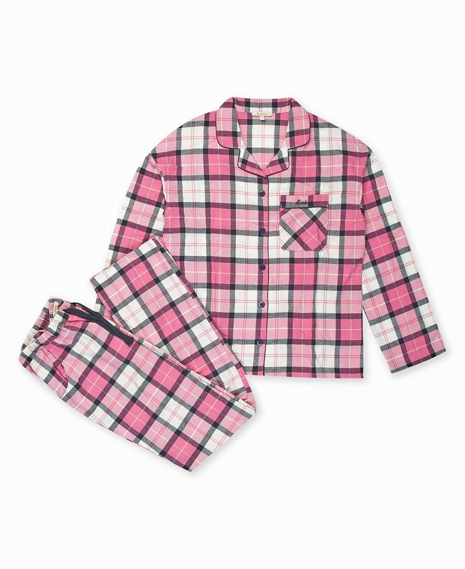 Barbour Ellery PJ Set Nachtkleding Dames Roze | 581732-JTV