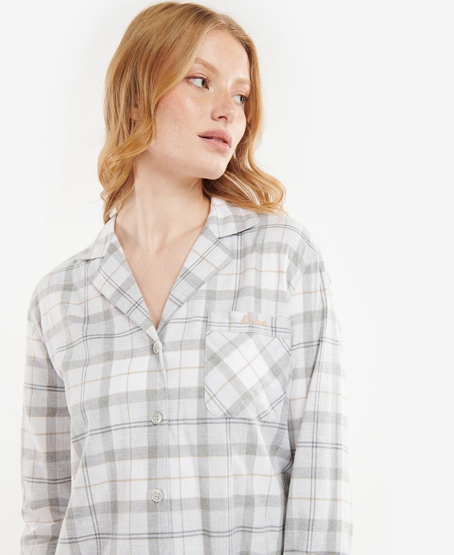 Barbour Etta Nightshirt Nachtkleding Dames Grijs | 821375-RWN