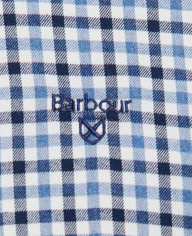 Barbour Finkle Tailored Overhemd Heren Blauw | 472309-PGN