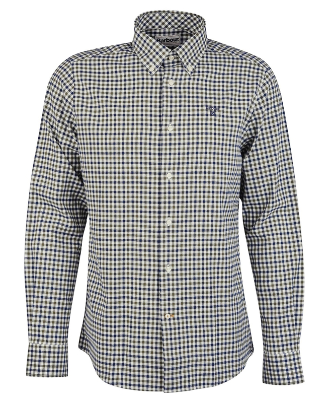 Barbour Finkle Tailored Overhemd Heren Blauw | 695840-ETN