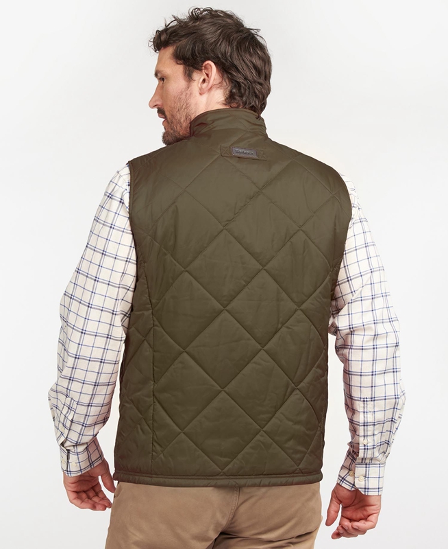 Barbour Finn Gilet Heren Groen | 983172-YLH