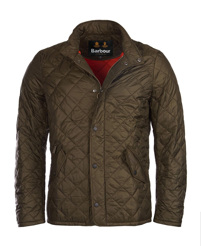 Barbour Flyweight Chelsea Gewatteerde Jas Heren Olijfgroen | 135709-GKT