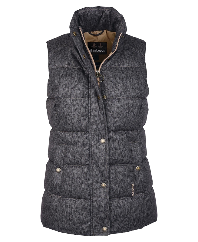 Barbour Foxglove Gilet Dames Grijs | 843761-CMG