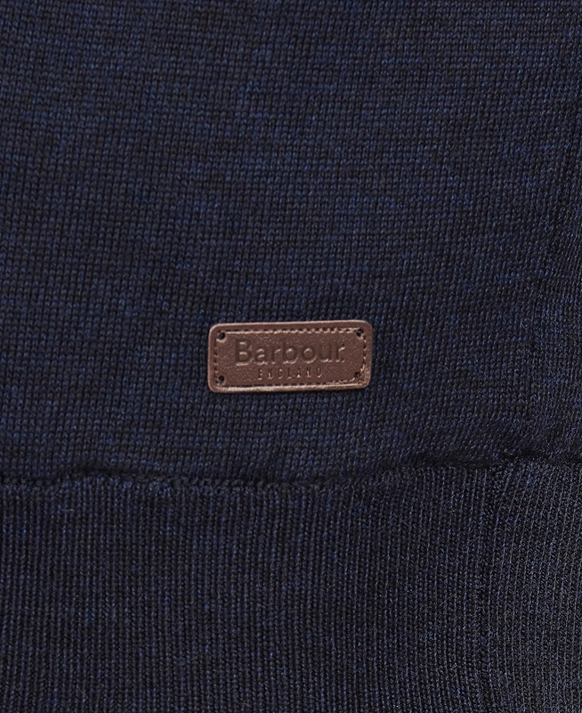 Barbour Gamlan Half Zip Truien Heren Blauw | 569203-XTY