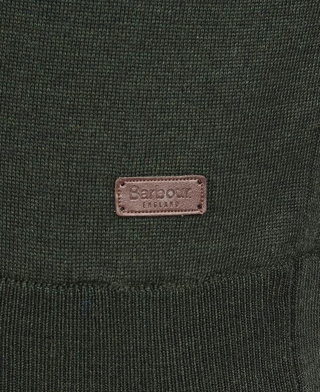 Barbour Gamlan Half Zip Truien Heren Groen | 853279-ODB