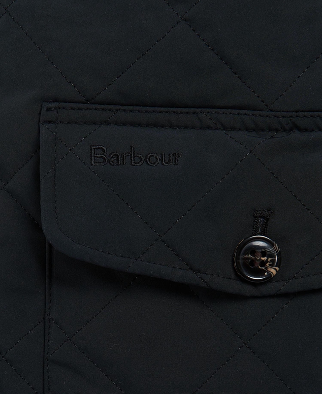 Barbour Hitchen Gewatteerde Jas Heren Zwart | 136874-QNZ