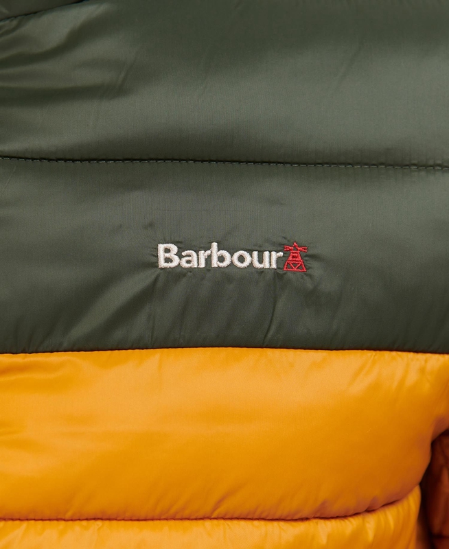 Barbour Kendle Baffle Gewatteerde Jas Heren Geel | 091354-NQK