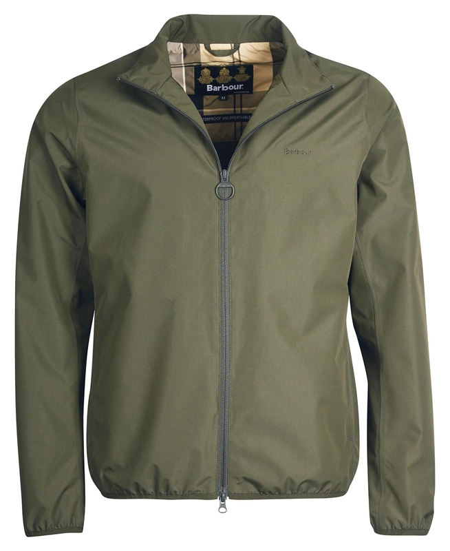 Barbour Korbel Waterdichte Jas Heren Olijfgroen | 628145-GEA