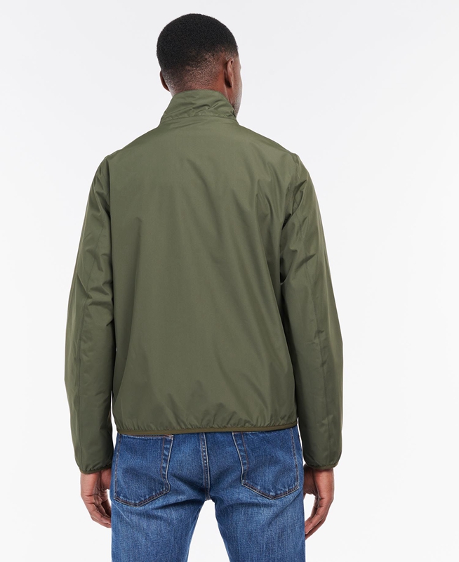 Barbour Korbel Waterdichte Jas Heren Olijfgroen | 628145-GEA