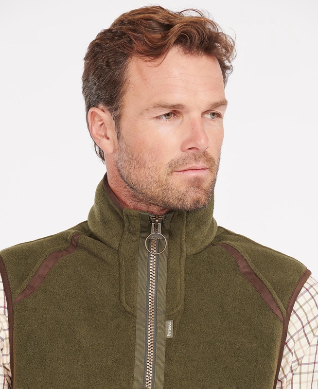 Barbour Langdale Gilet Heren Groen | 146057-KCR