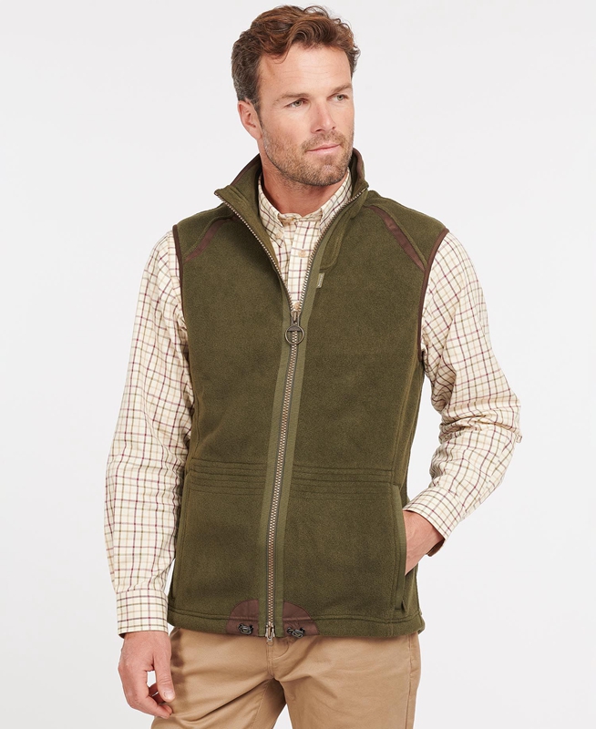 Barbour Langdale Gilet Heren Groen | 146057-KCR