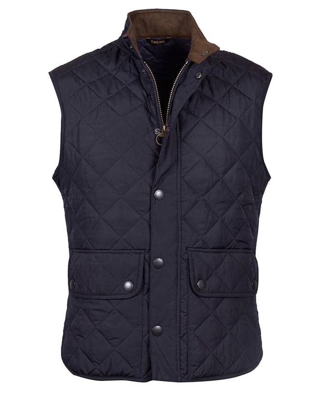 Barbour Lowerdale Gilet Heren Donkerblauw | 923108-YMB