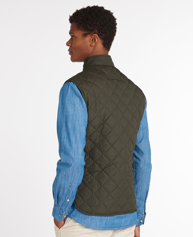 Barbour Lowerdale Gilet Heren Olijfgroen | 326875-TZB