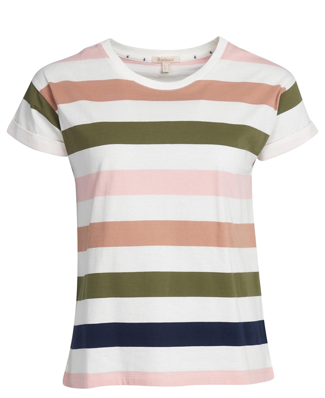 Barbour Lyndale Top T-shirts Dames Gekleurd | 673904-DNZ