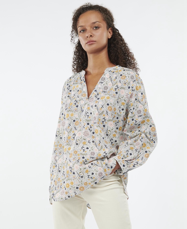 Barbour Melita Top Overhemd Dames Gekleurd | 428107-ZIL