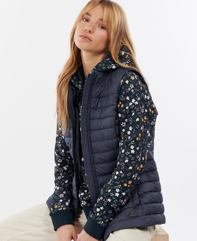 Barbour Morwick Gilet Dames Donkerblauw | 328059-ALP