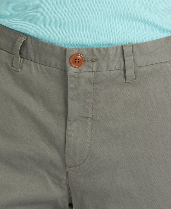 Barbour Neuston Essential Chinos Broek Heren Olijfgroen | 194538-WQC