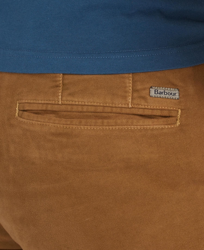 Barbour Neuston Moleskin Trousers Broek Heren Beige | 193580-VZL